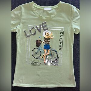 T-shirt M/L slim fit